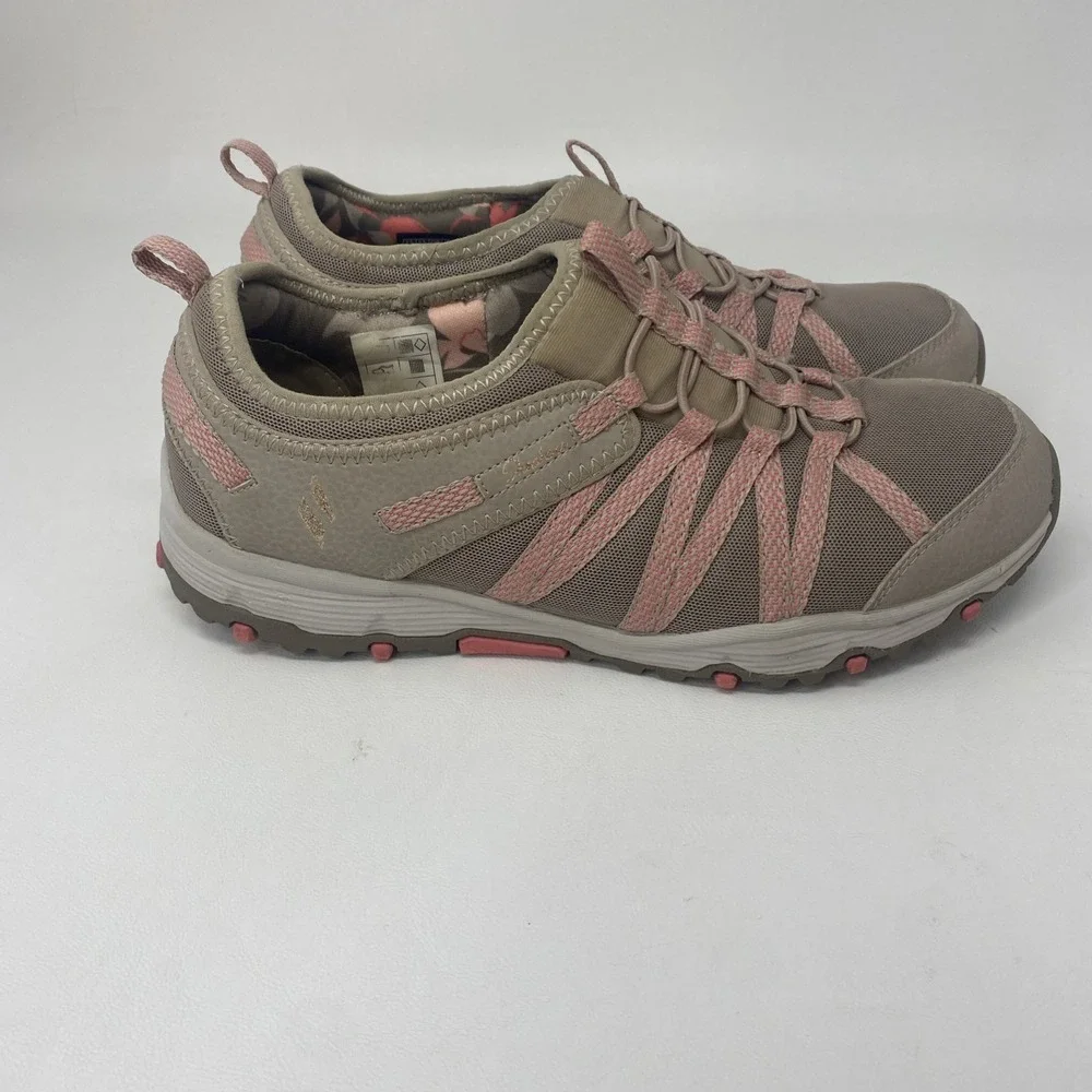 Skechers Seager Hiker Sneakers Womens Size 8.5 Taupe Comfort Slip On Trail Shoes - Picture 6 of 9